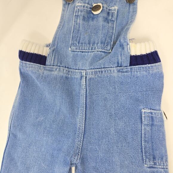 Little Challenger Overalls Toddler Unisex 3T Blue Jeans Demin 28" L x 20" Waist - Picture 5 of 9